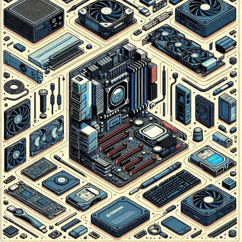 What are the steps to build a PC for video editing?
